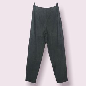 Vintage Vakko high rise suede pant